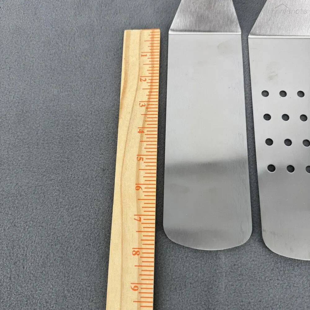 Homenote Griddle Spatula Set 4 Piece Stainless Steel Blackstone‎ BBQ Tools